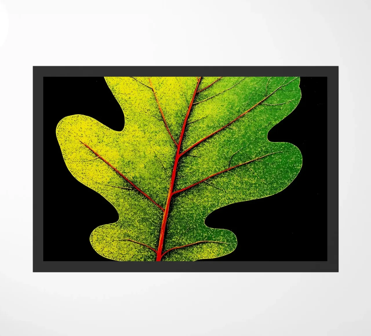 Foglia di quercia - Pop Art zerbino da ColorCrash Gallery