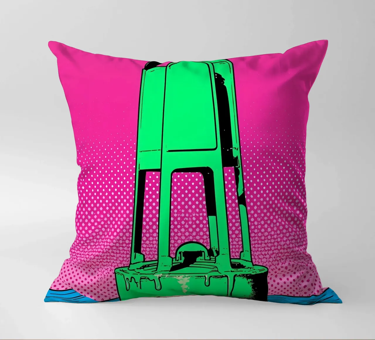 Boa - Pop Art cuscino da ColorCrash Gallery