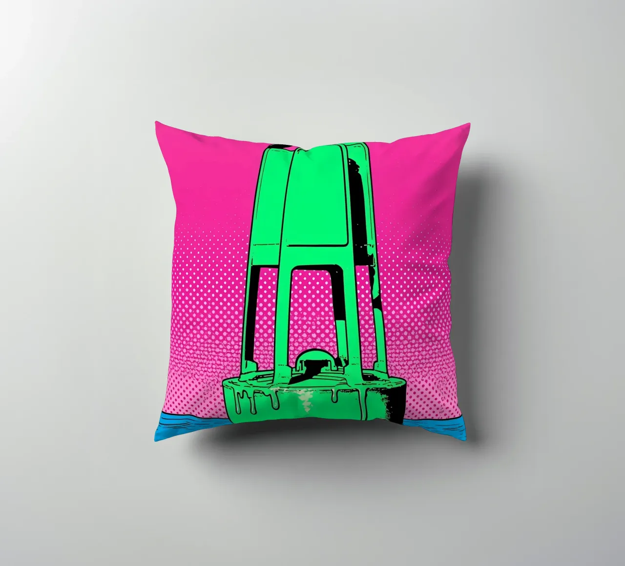 Boa - Pop Art cuscino da ColorCrash Gallery