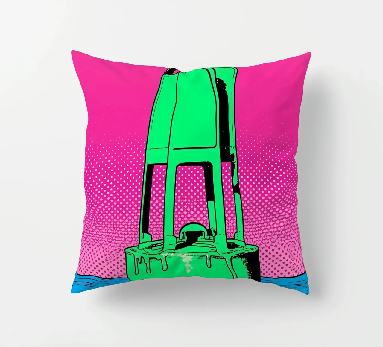 Boa - Pop Art cuscino da ColorCrash Gallery