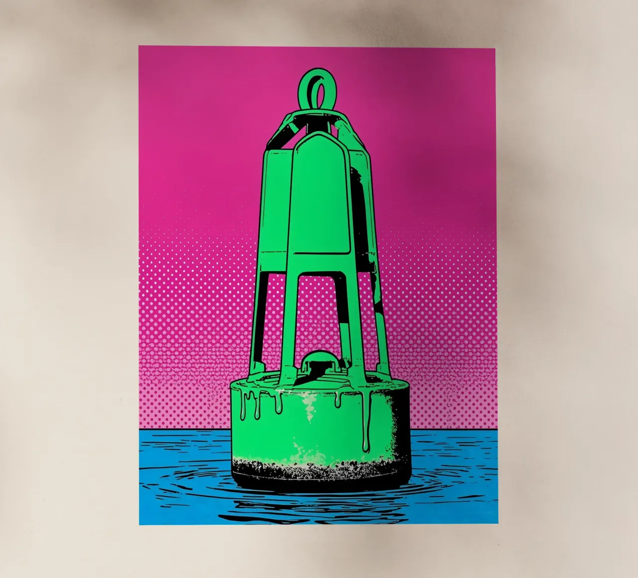 Boa - Pop Art pellicola backlit da ColorCrash Gallery