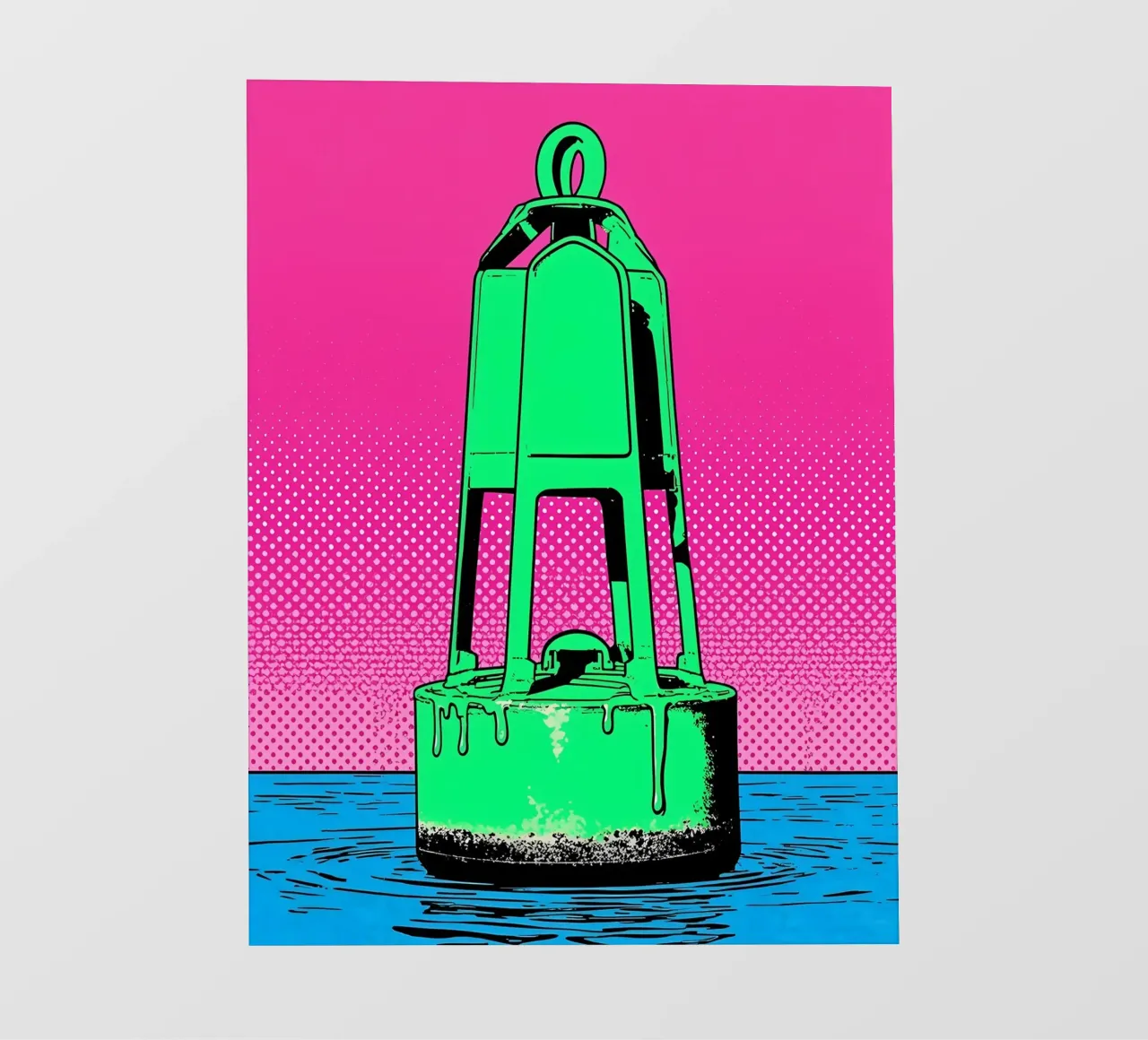Boa - Pop Art pellicola backlit da ColorCrash Gallery