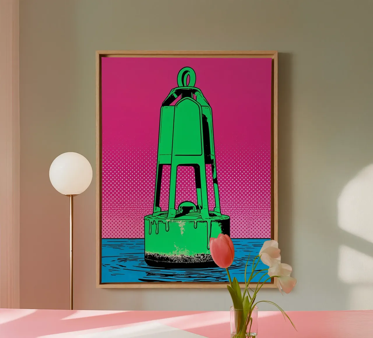 Boa - Pop Art tela da ColorCrash Gallery