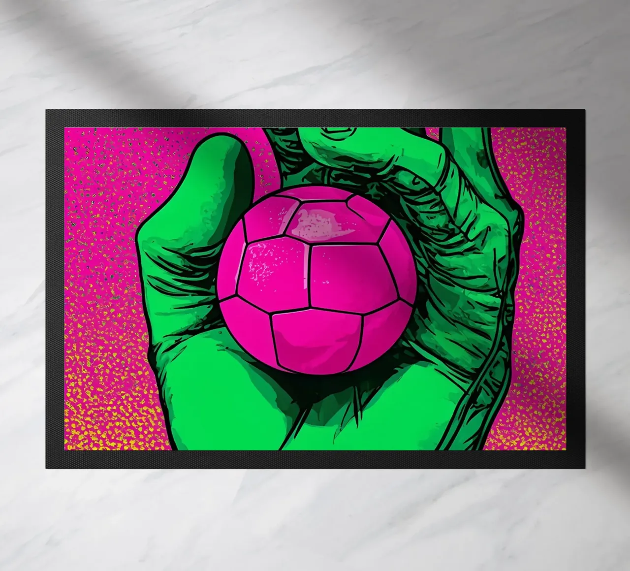 Cattura - Pop Art zerbino da ColorCrash Gallery