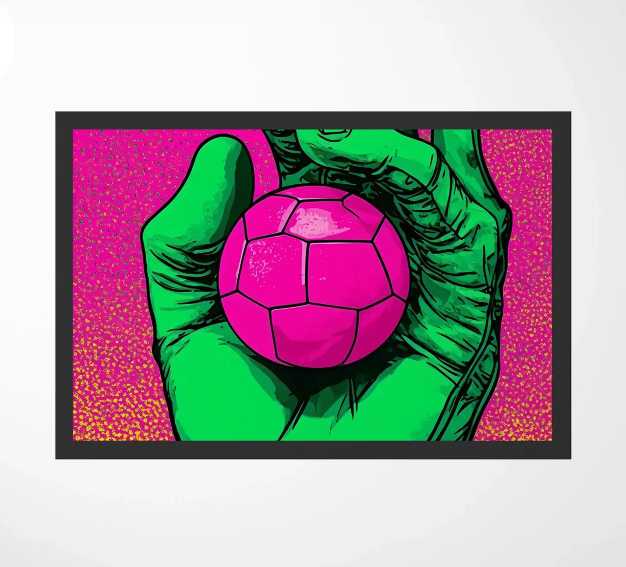 Cattura - Pop Art zerbino da ColorCrash Gallery