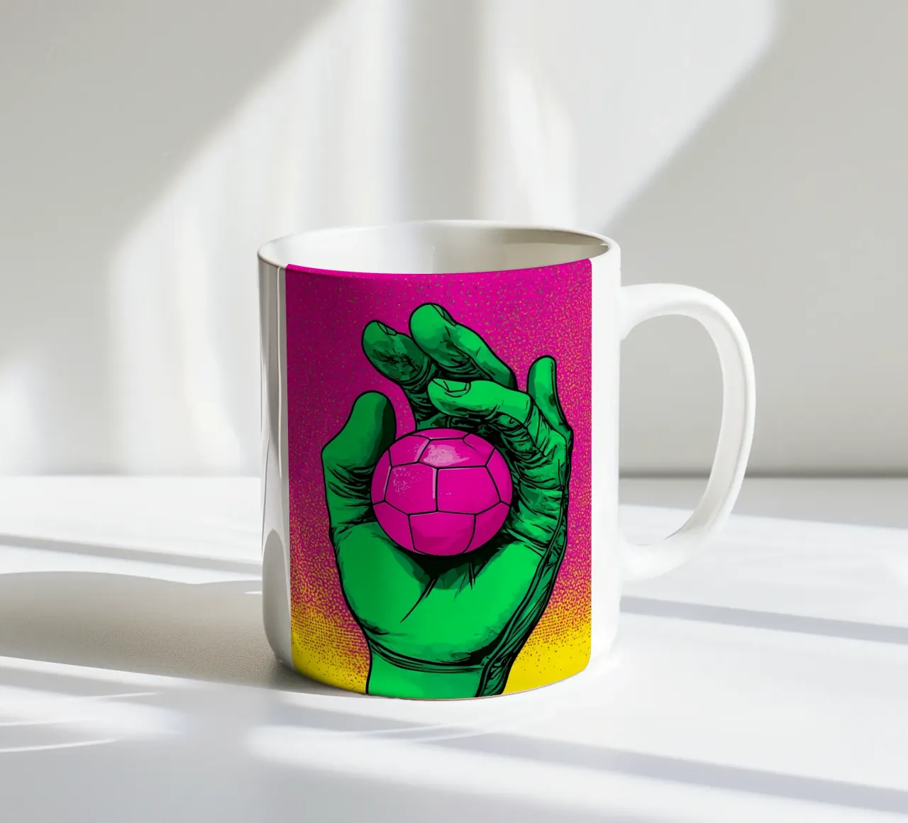 Cattura - Pop Art tazza in ceramica da ColorCrash Gallery