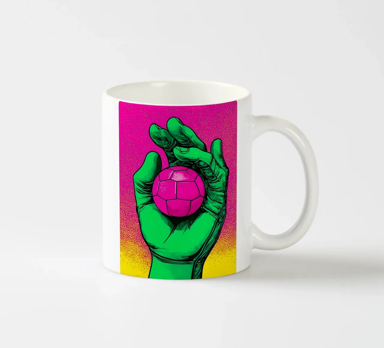 Cattura - Pop Art tazza in ceramica da ColorCrash Gallery