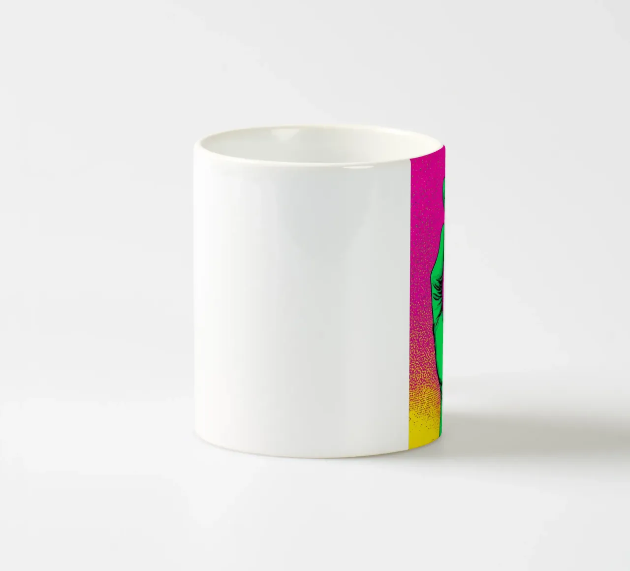 Cattura - Pop Art tazza in ceramica da ColorCrash Gallery