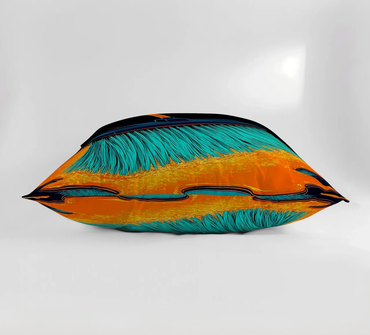 Pulizia - Pop Art cuscino da ColorCrash Gallery