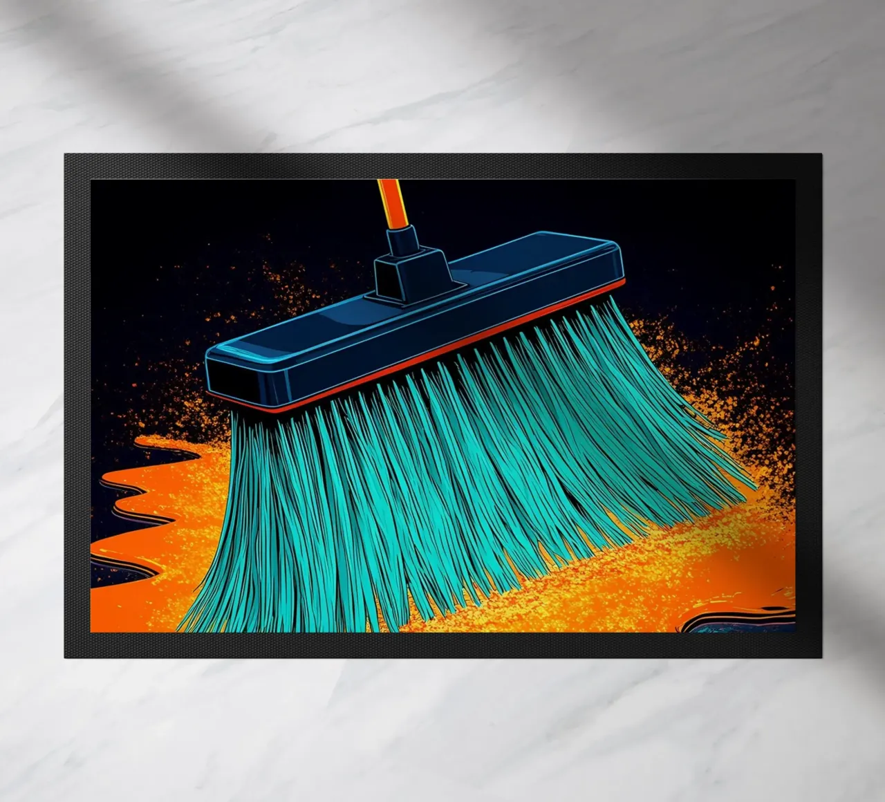 Pulizia - Pop Art zerbino da ColorCrash Gallery