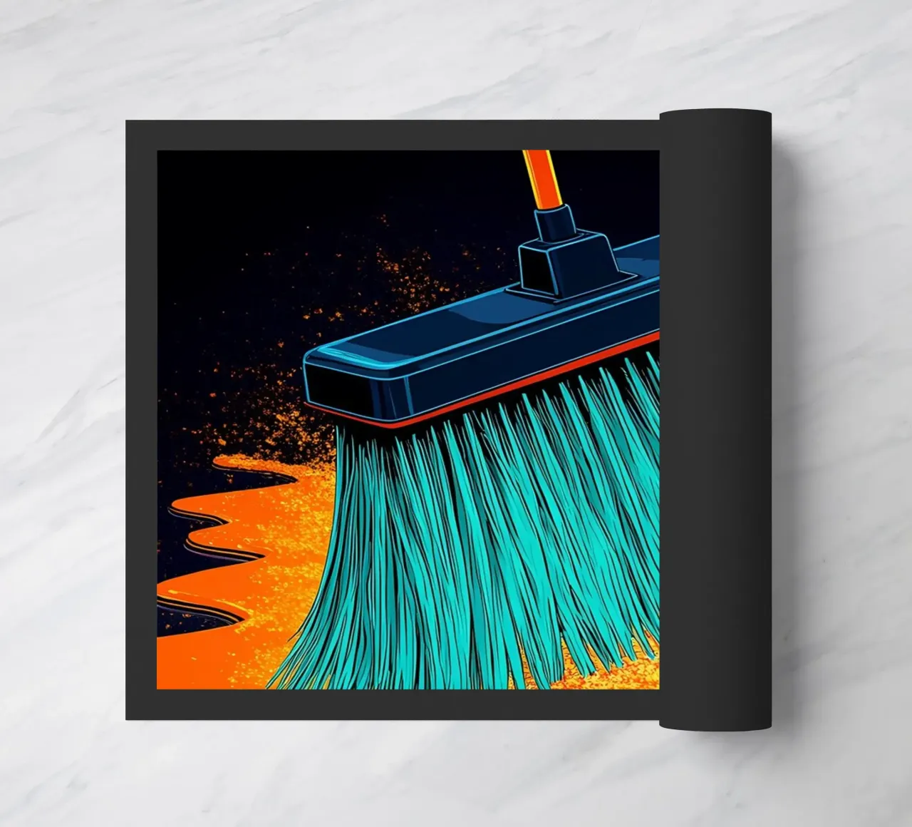 Pulizia - Pop Art zerbino da ColorCrash Gallery