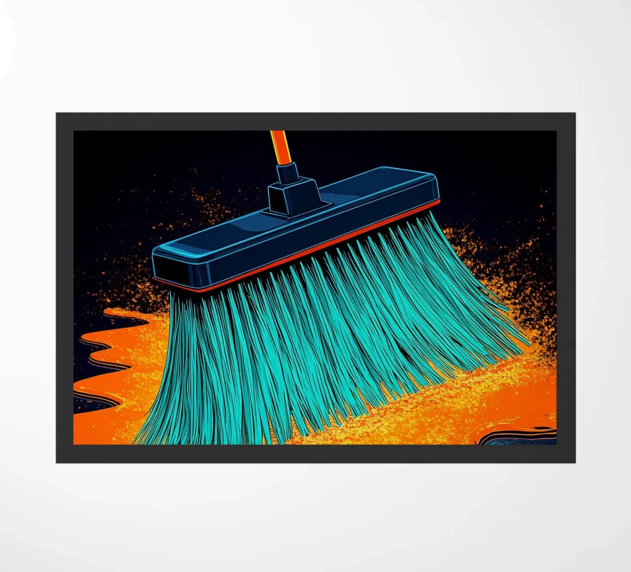 Pulizia - Pop Art zerbino da ColorCrash Gallery