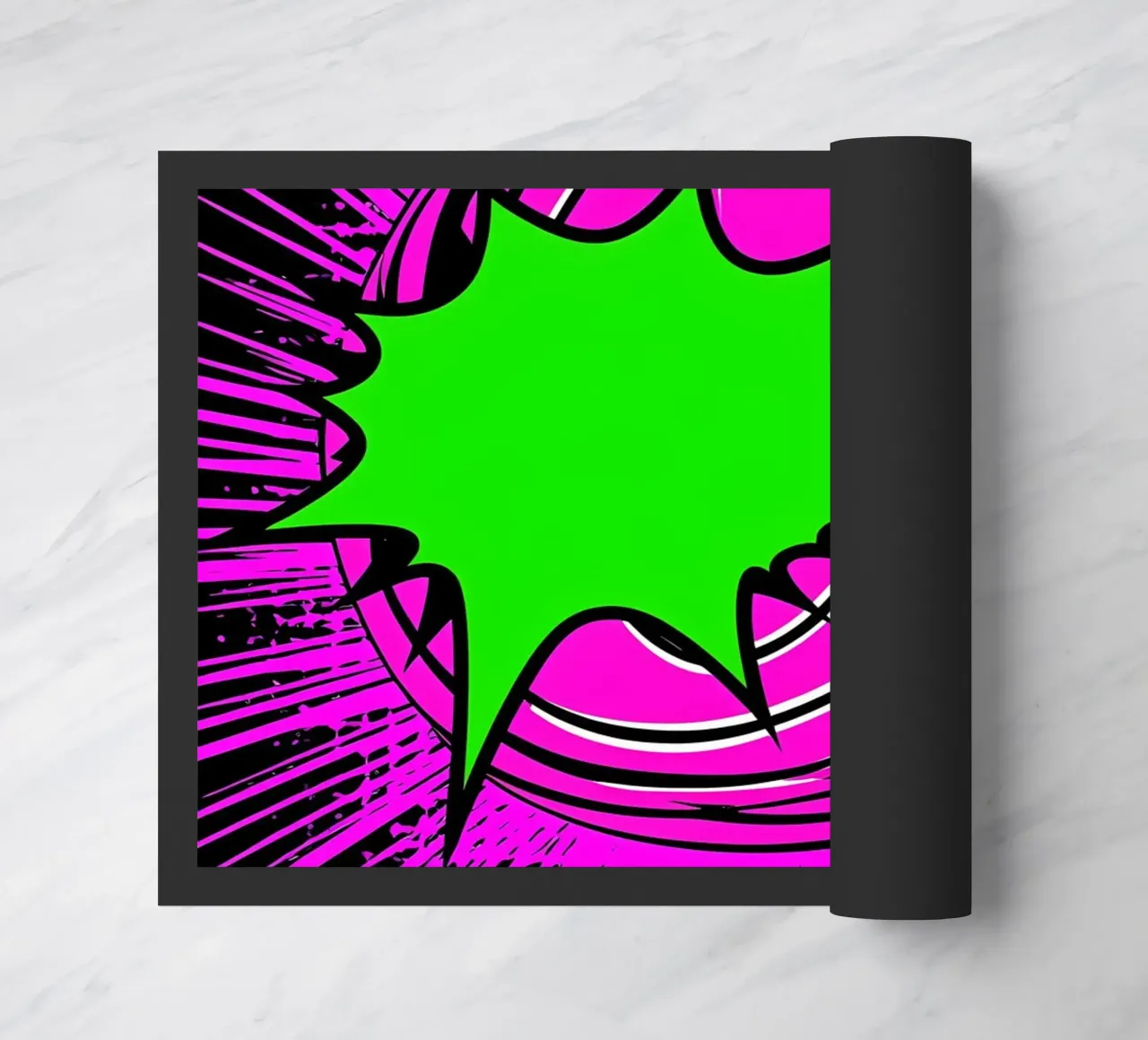 Esplosione - Pop Art zerbino da ColorCrash Gallery