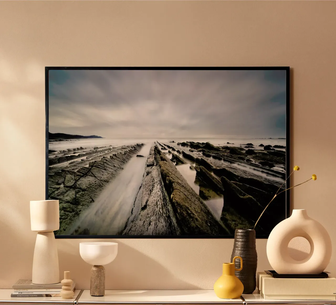To Infinity poster con telaio in alluminio da Pictufy