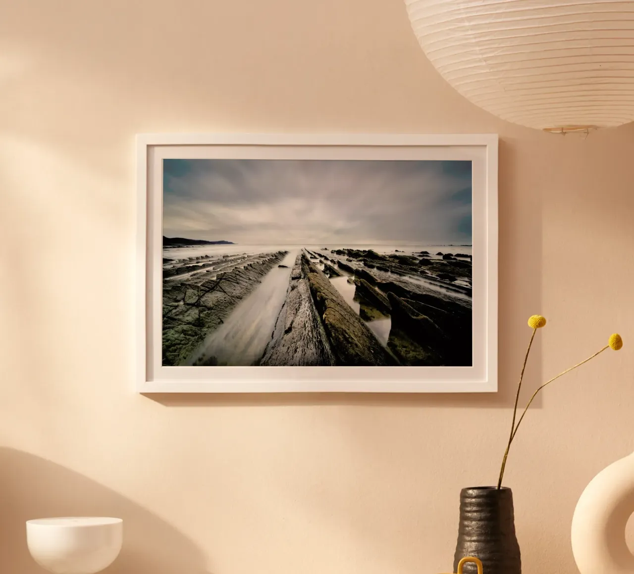To Infinity poster con telaio in alluminio da Pictufy
