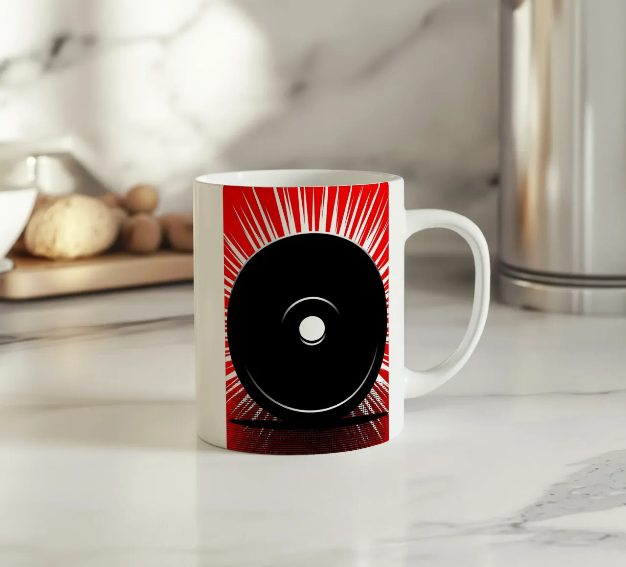 Piatto Zym - Pop Art tazza in ceramica da ColorCrash Gallery