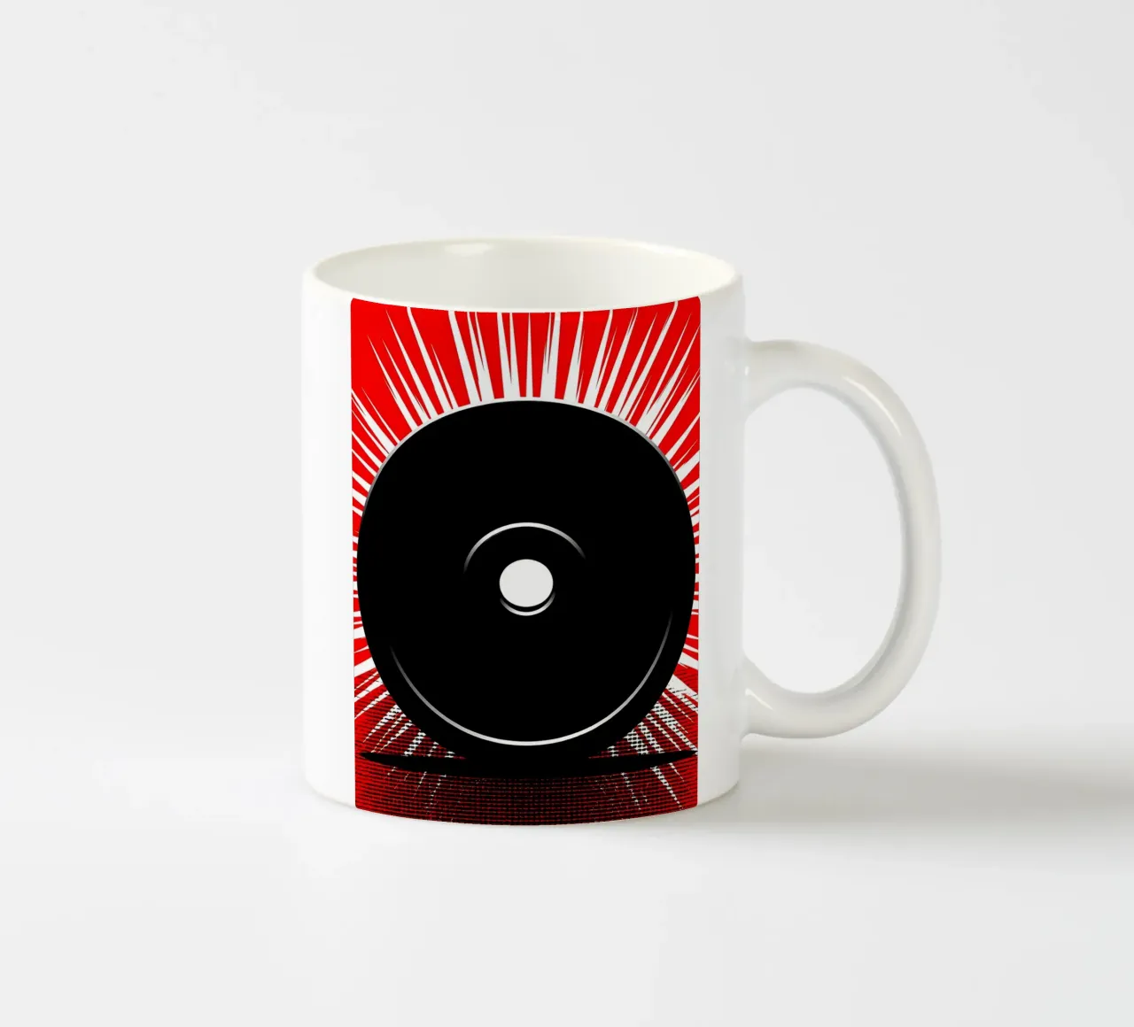 Piatto Zym - Pop Art tazza in ceramica da ColorCrash Gallery