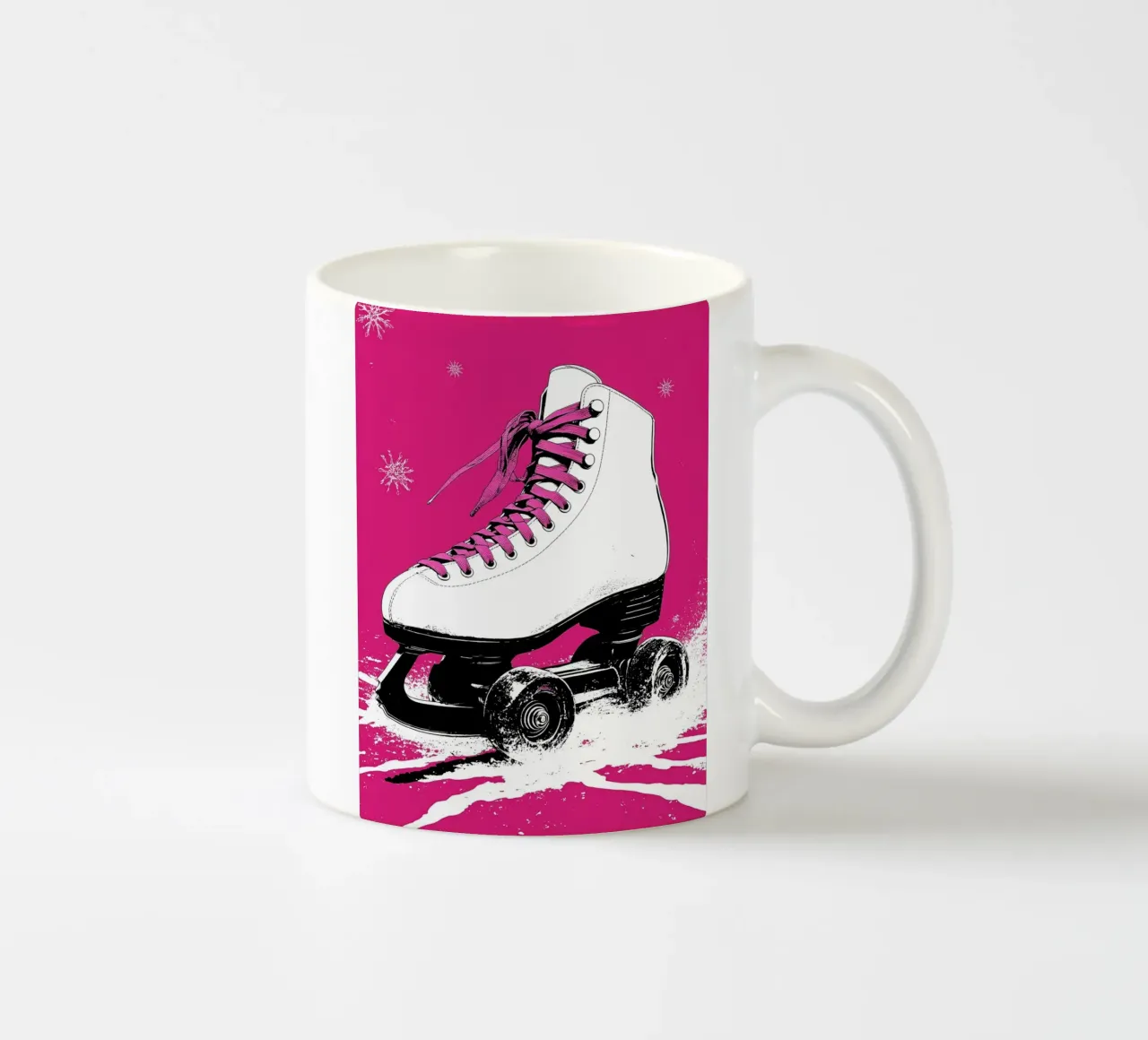 Pattini a rotelle - Pop Art tazza in ceramica da ColorCrash Gallery