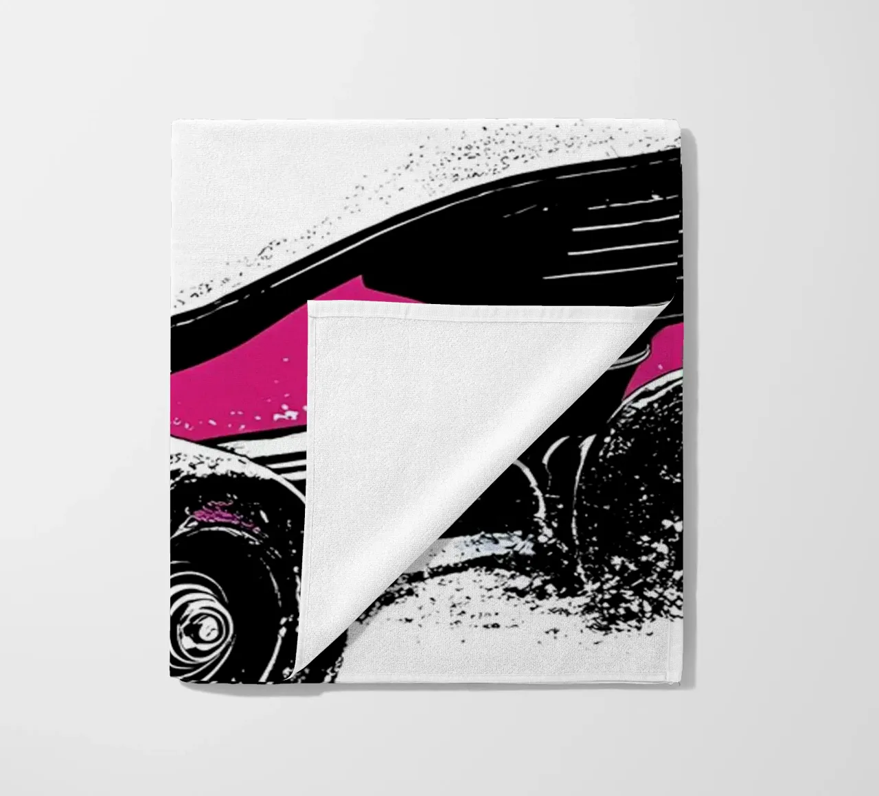 Pattini a rotelle - Pop Art telo mare da ColorCrash Gallery
