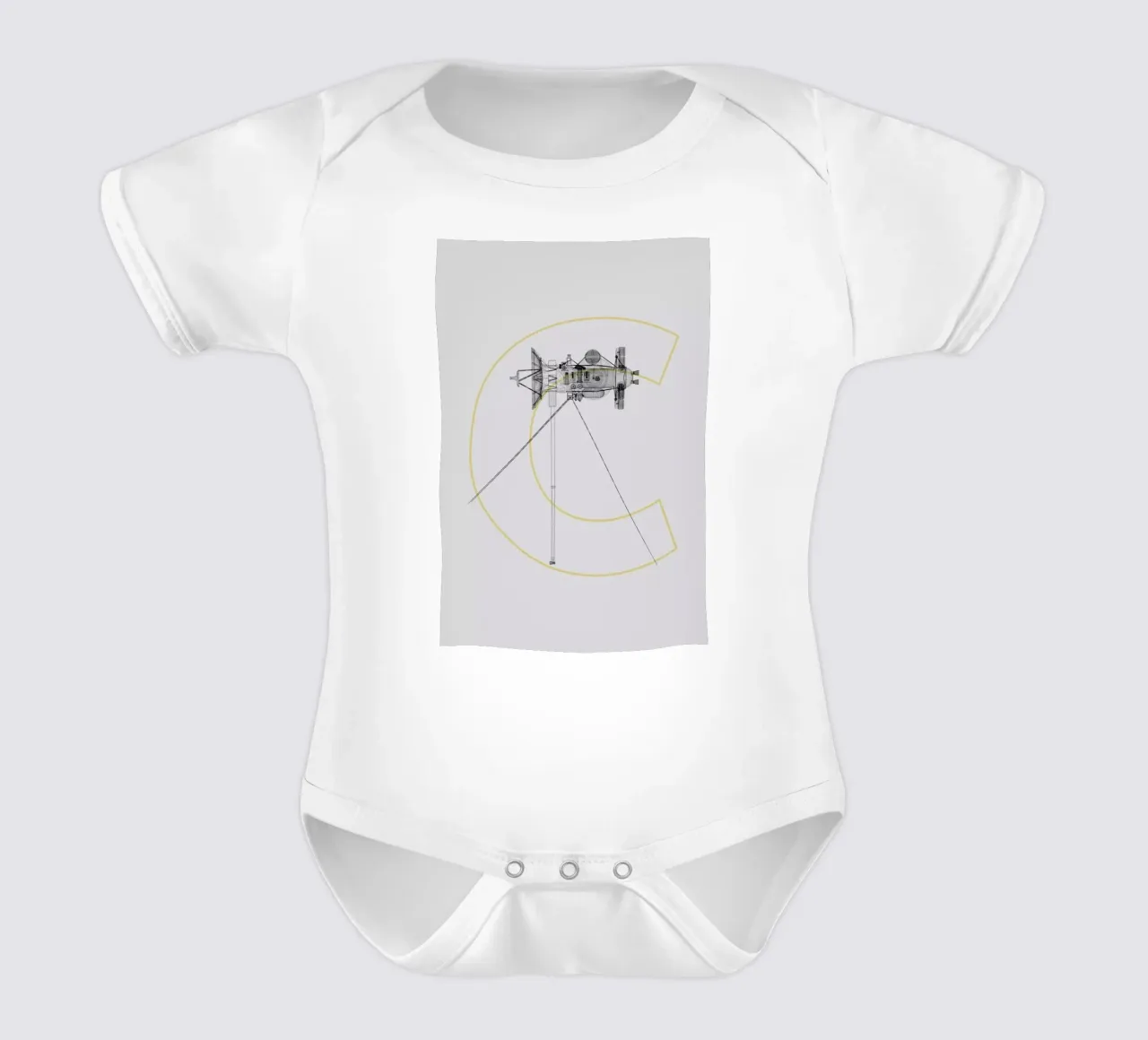 Cassini body neonato maniche corte da Marc Schulthess