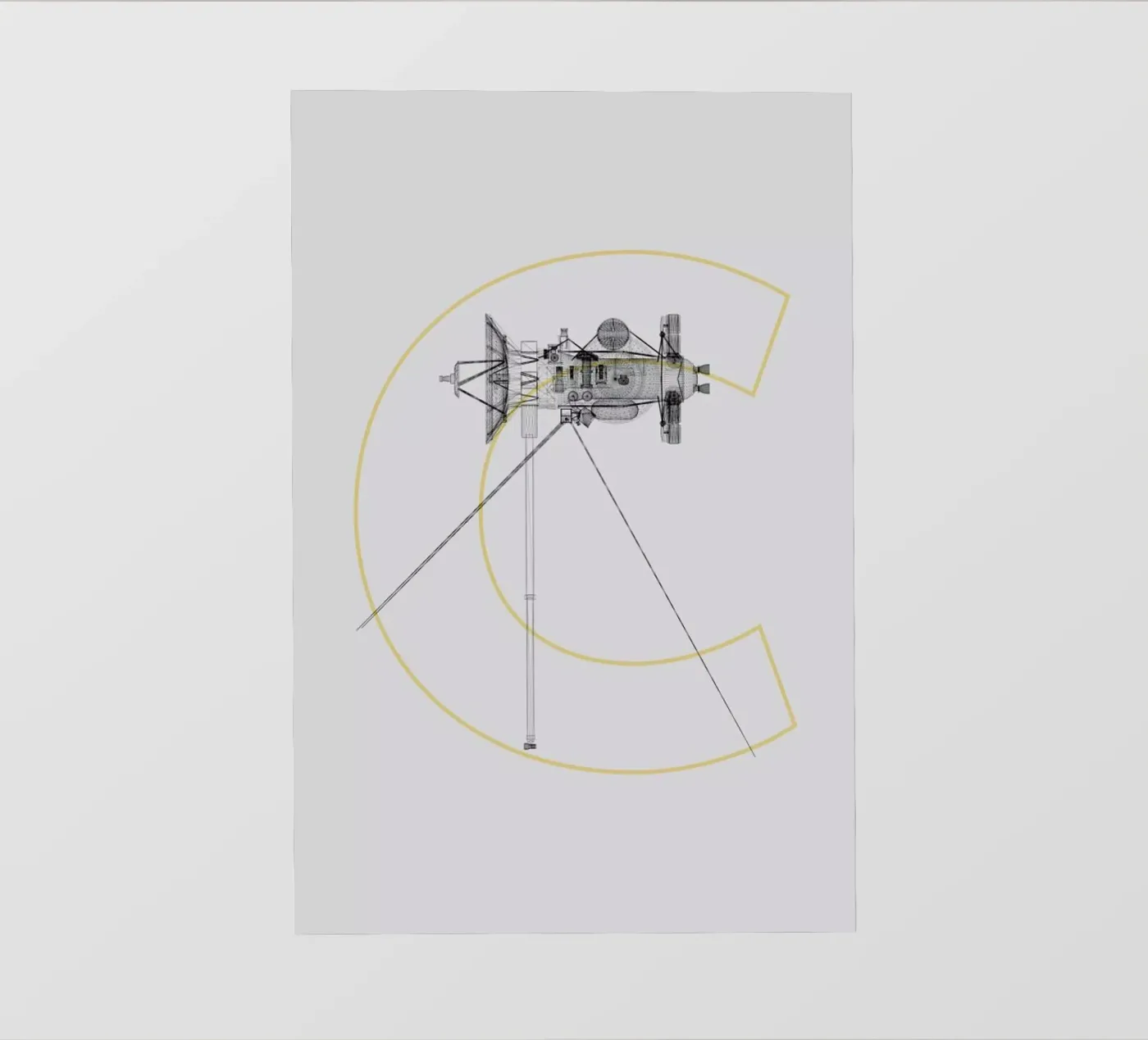 Cassini pellicola backlit da Marc Schulthess