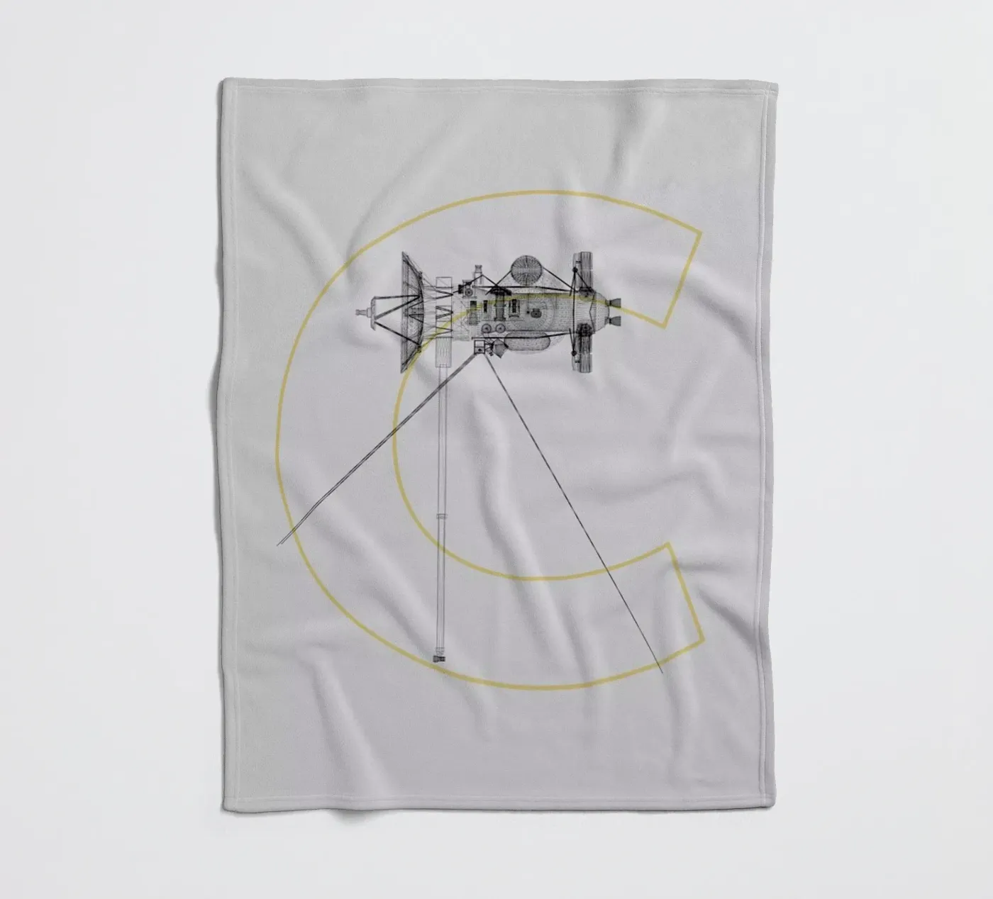 Cassini fleecedeken van Marc Schulthess