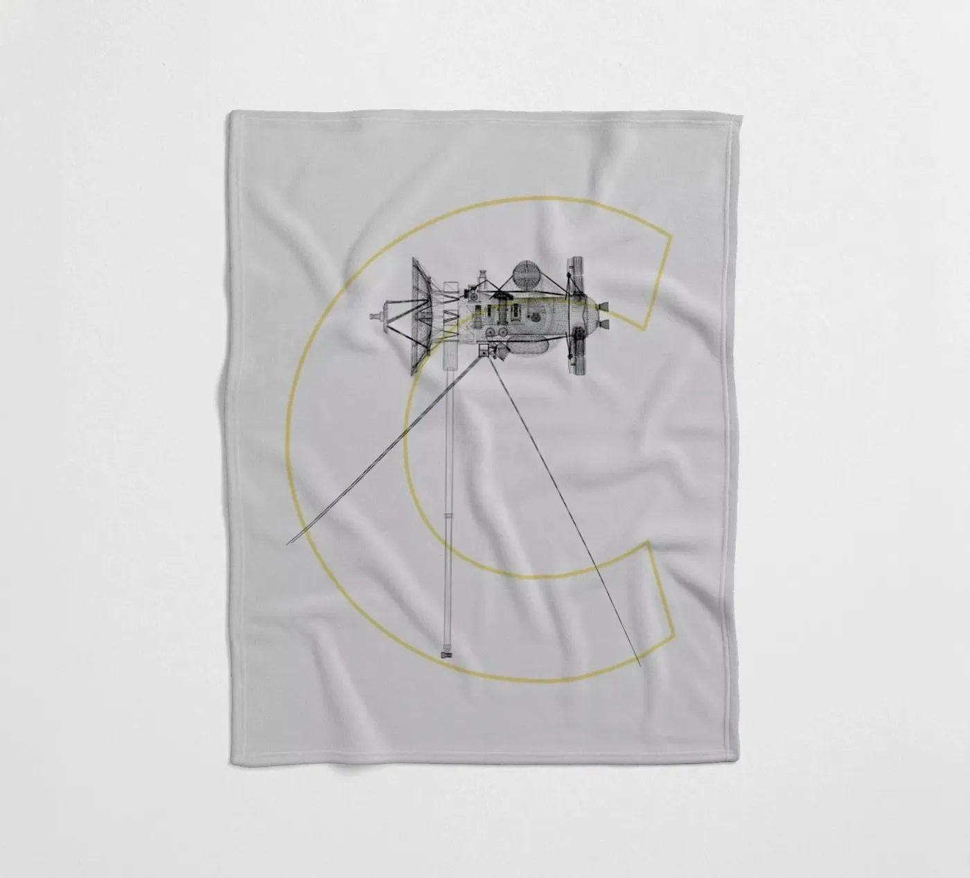 Cassini fleecedeken van Marc Schulthess