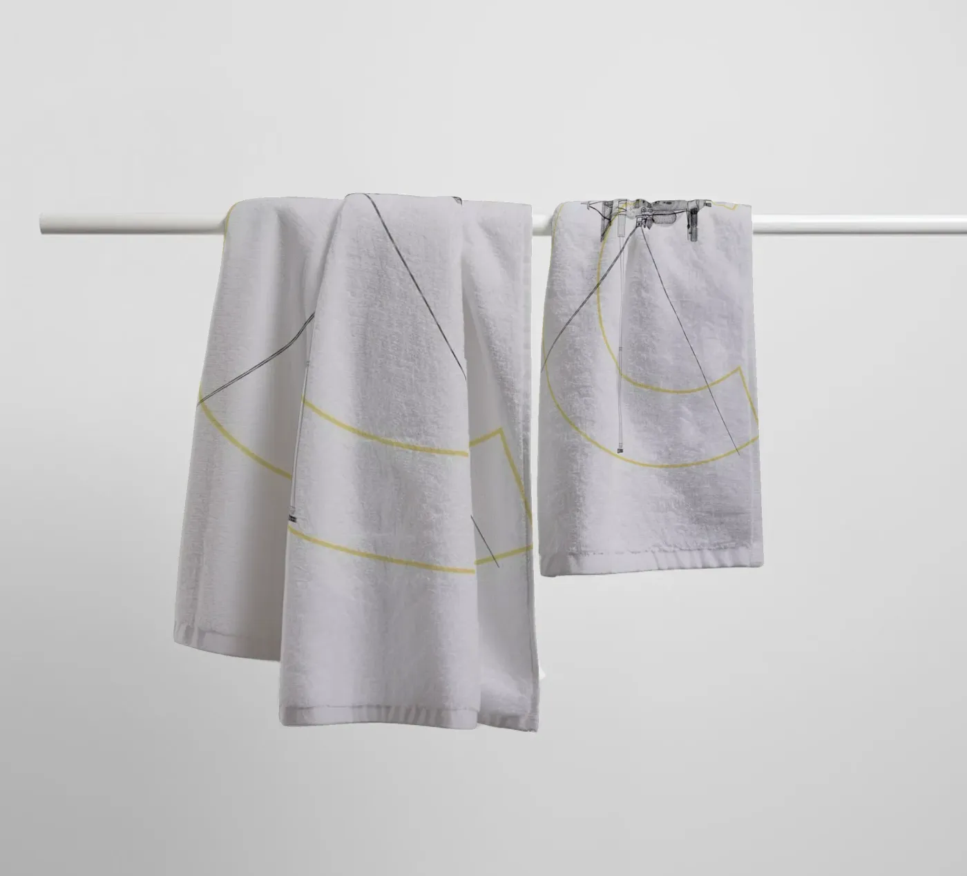 Cassini Handtuch von Marc Schulthess