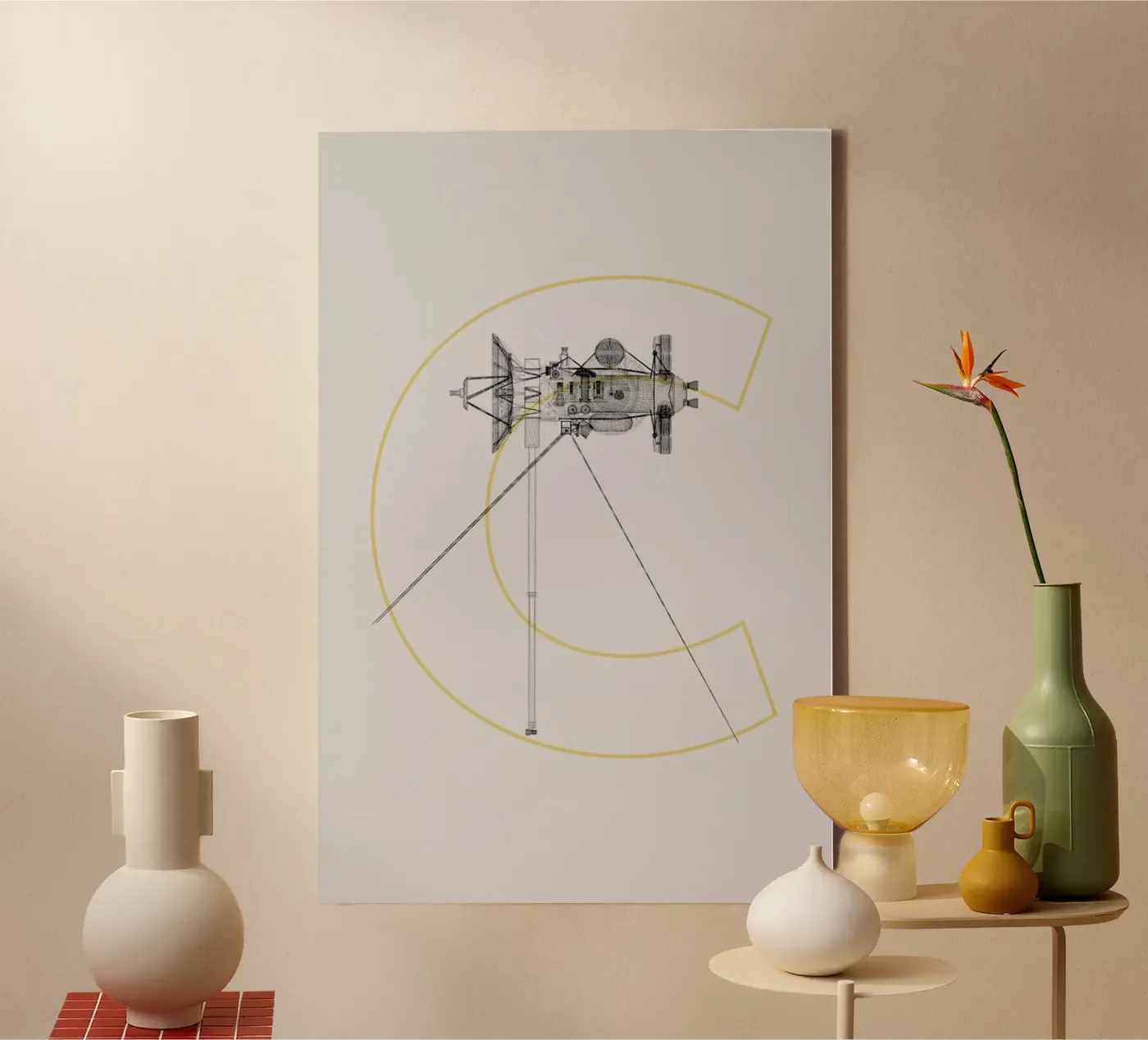 Cassini canvas van Marc Schulthess