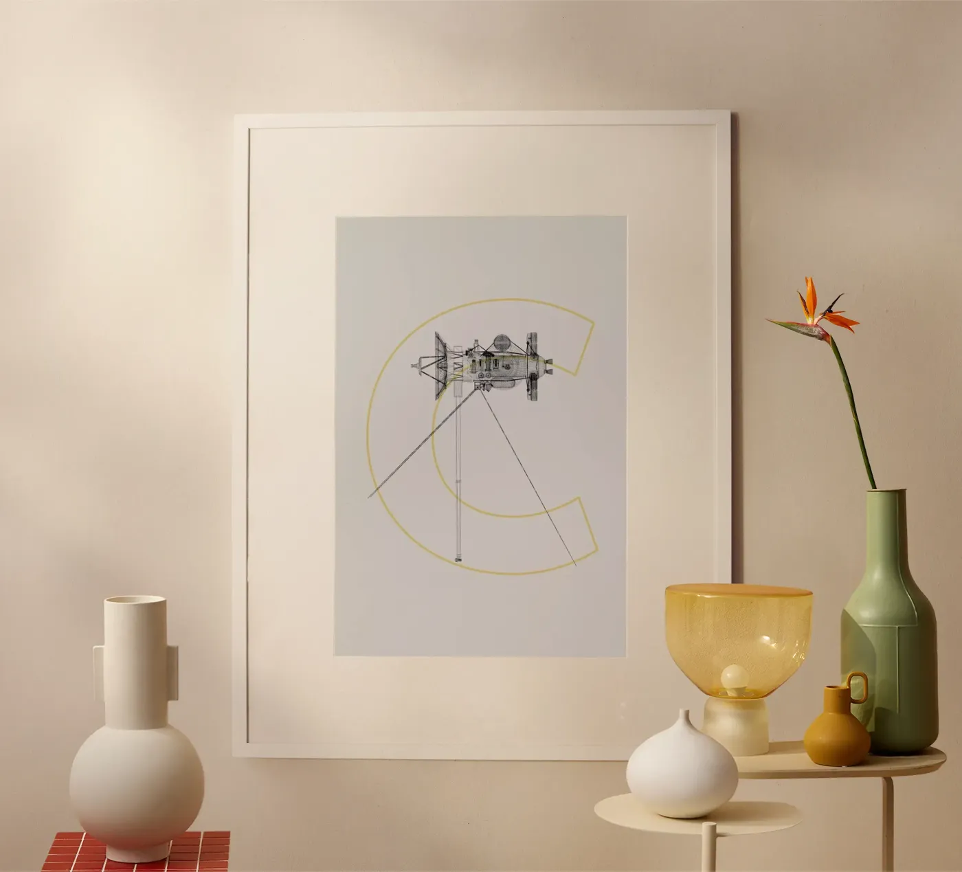 Cassini Poster von Marc Schulthess
