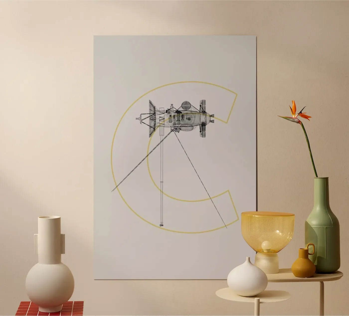 Cassini poster van Marc Schulthess