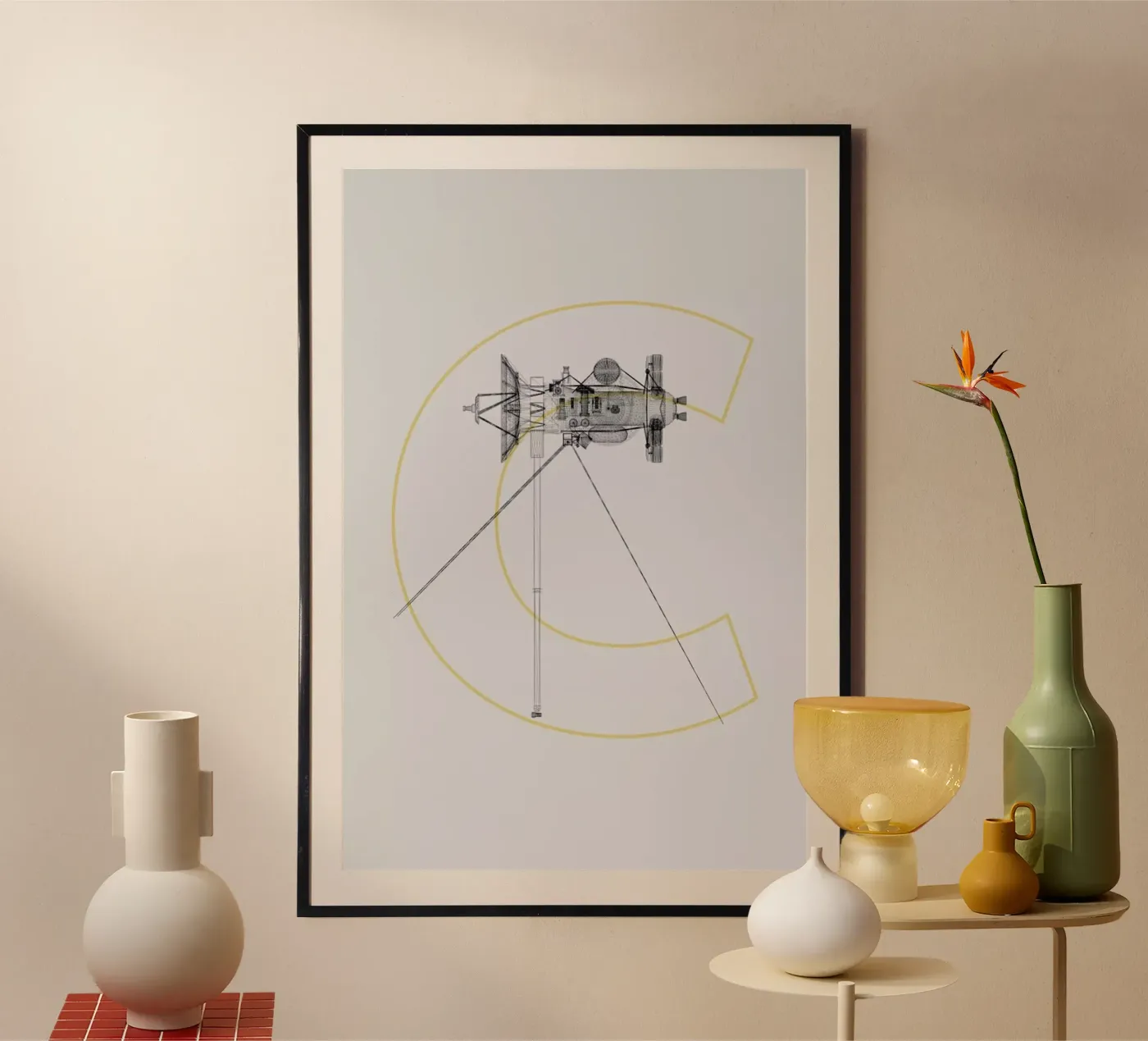 Cassini Poster von Marc Schulthess