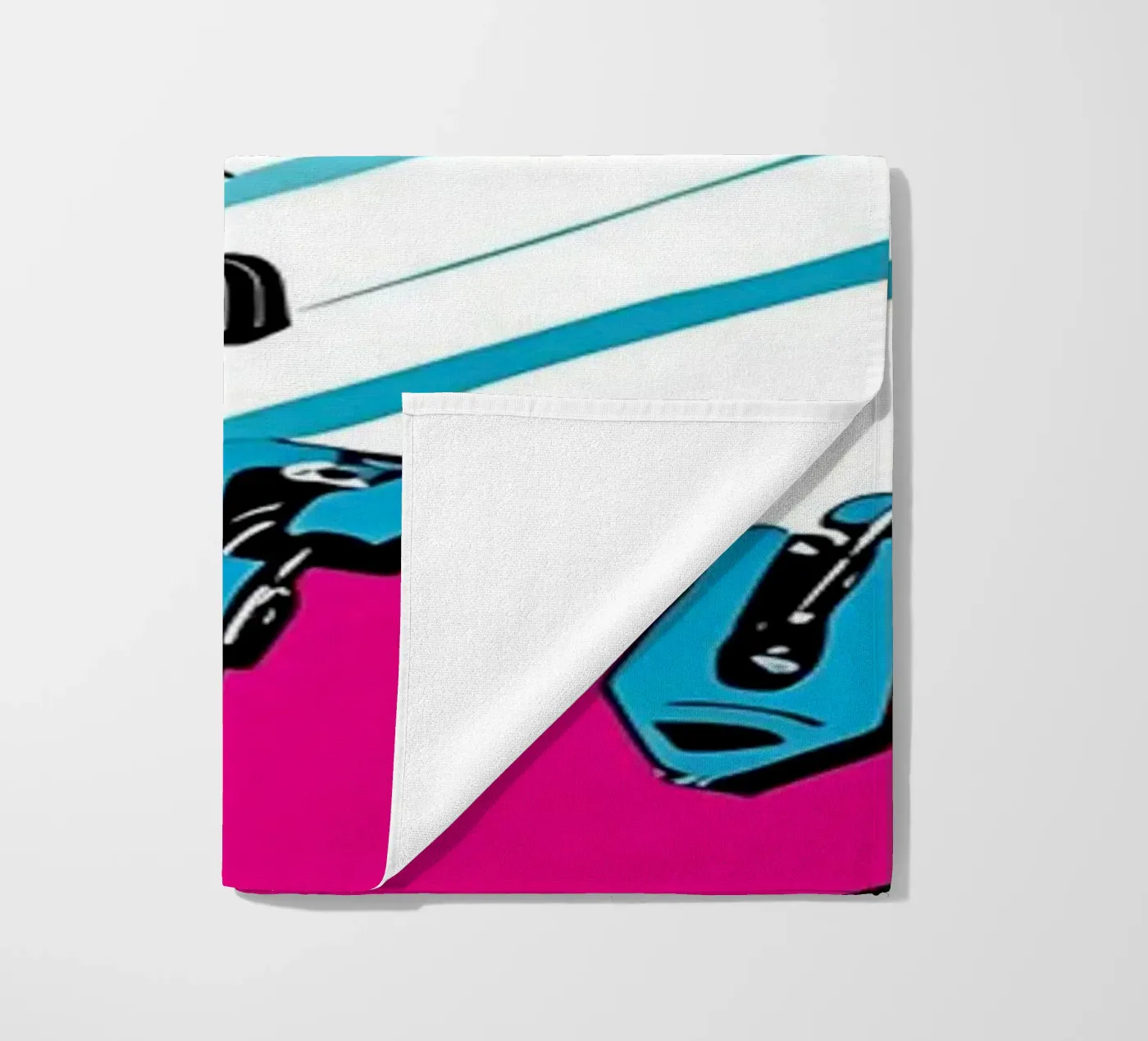 Barca da sci - Pop Art telo mare da ColorCrash Gallery