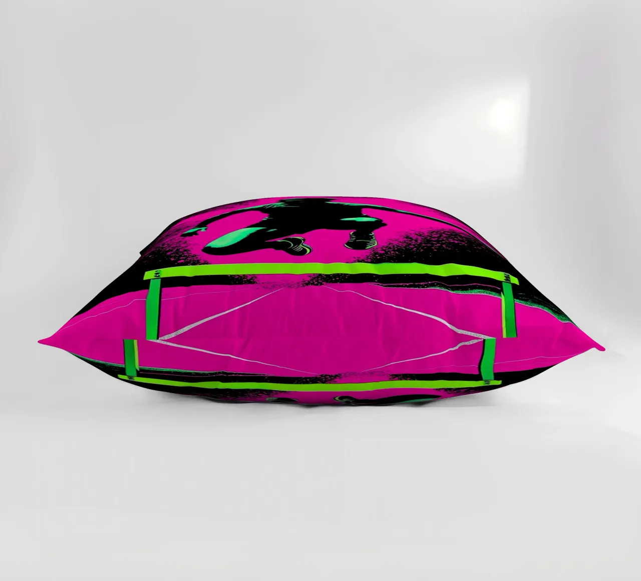 Ostacoli - Pop Art cuscino da ColorCrash Gallery
