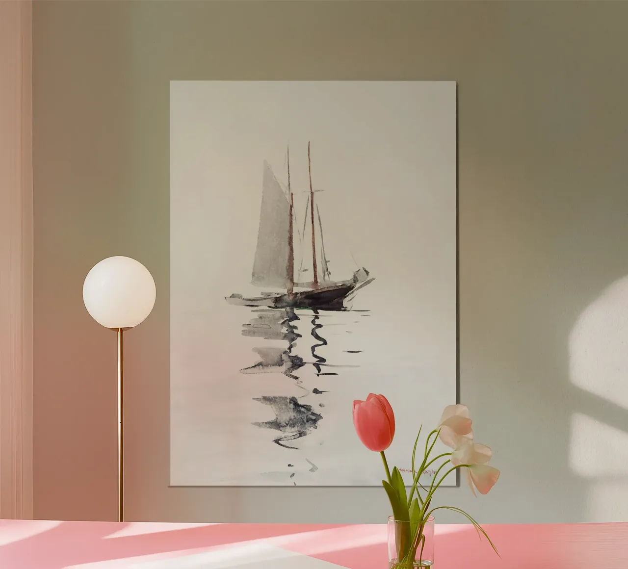 Segelboot poster da Second Canvas