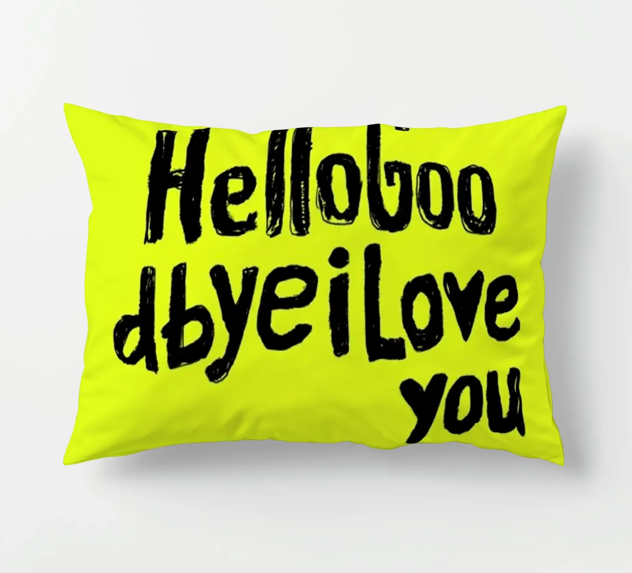 Hello Goodbye by Mica Andreea cuscino da Studio One