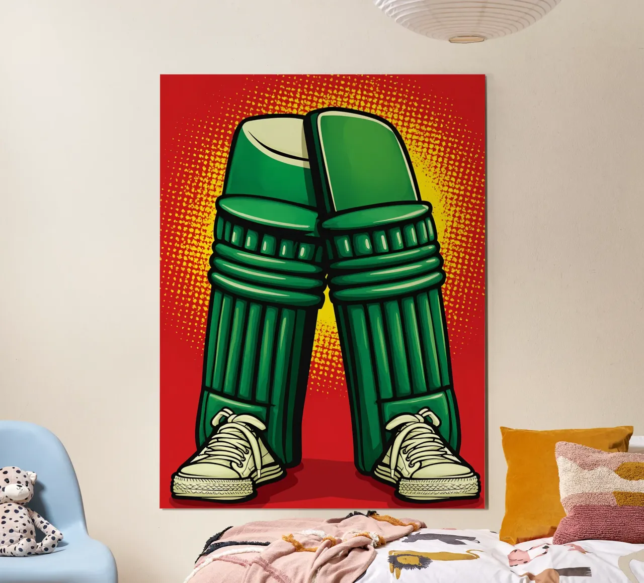 Tappetini per grilli - Pop Art poster da ColorCrash Gallery