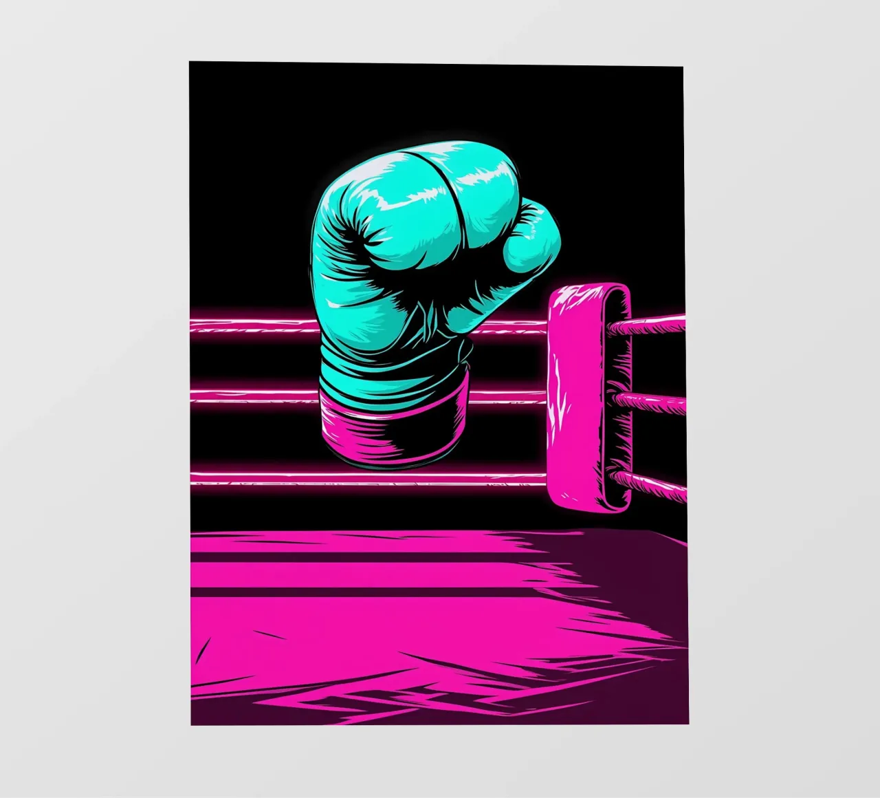 Boxe - Pop Art telo in pvc da ColorCrash Gallery
