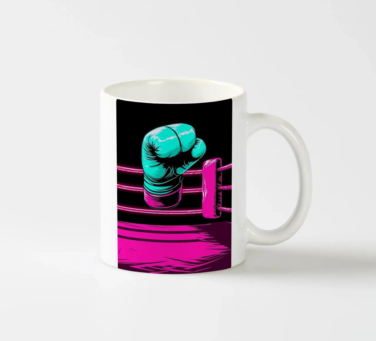 Boxe - Pop Art tazza in ceramica da ColorCrash Gallery