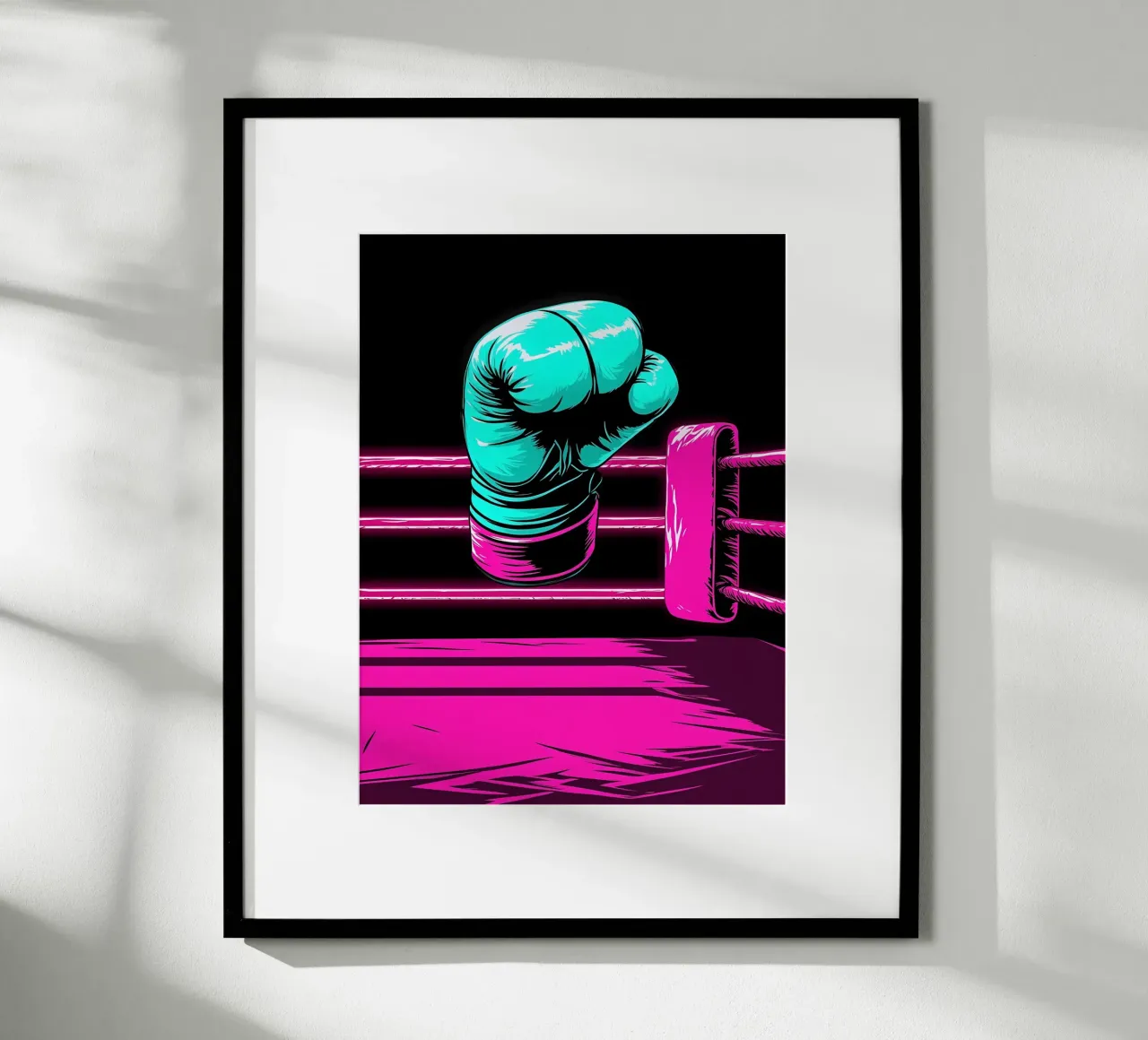 Boxing - Pop Art hahnemühle by ColorCrash Gallery