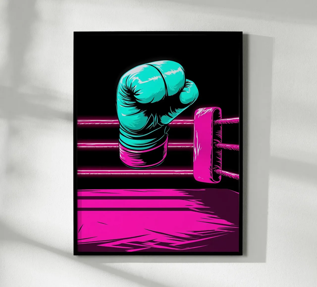 Boxing - Pop Art hahnemühle by ColorCrash Gallery