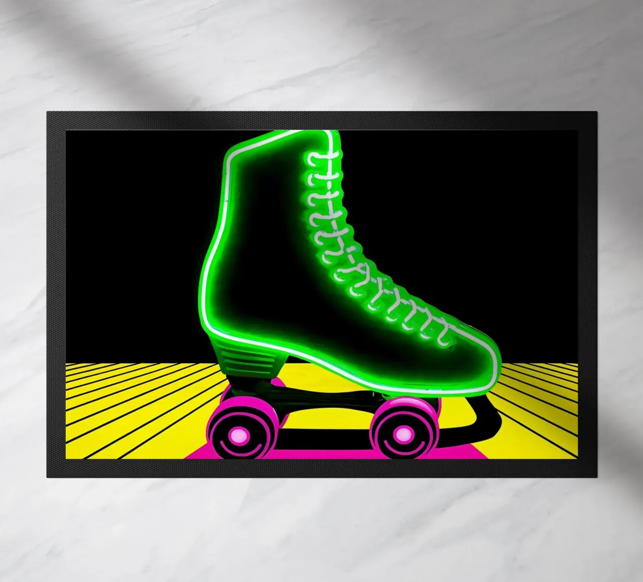 Pattini a rotelle - Pop Art zerbino da ColorCrash Gallery