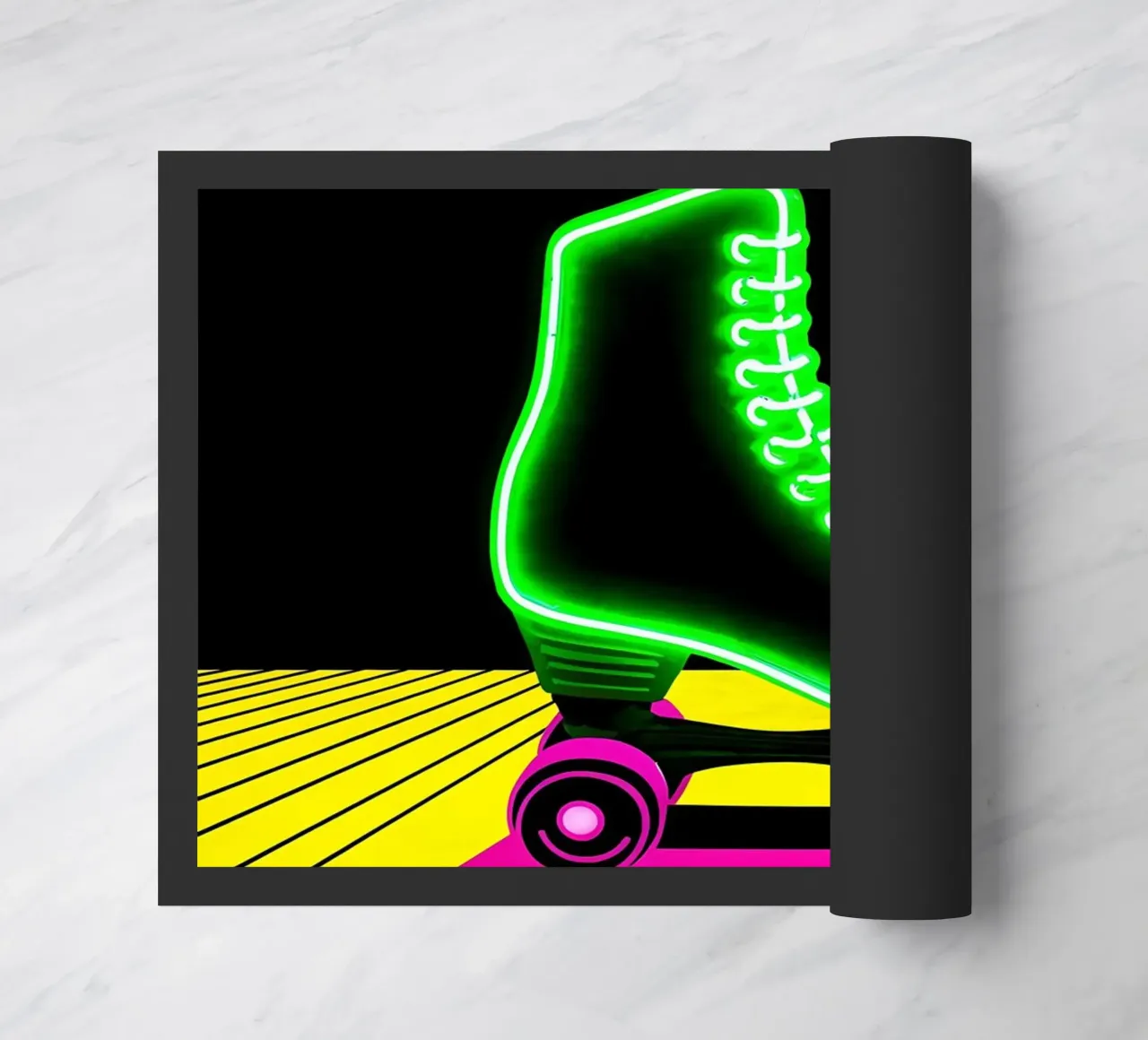 Pattini a rotelle - Pop Art zerbino da ColorCrash Gallery