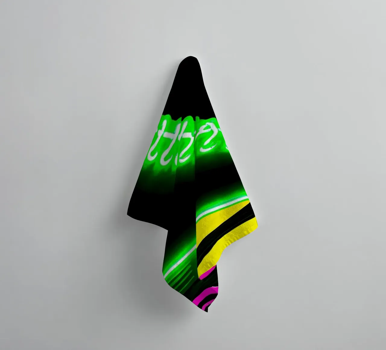 Pattini a rotelle - Pop Art asciugamano da bagno da ColorCrash Gallery