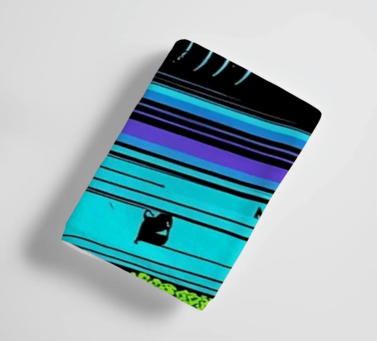 Nastro a cassetta - Pop Art asciugamano da bagno da ColorCrash Gallery