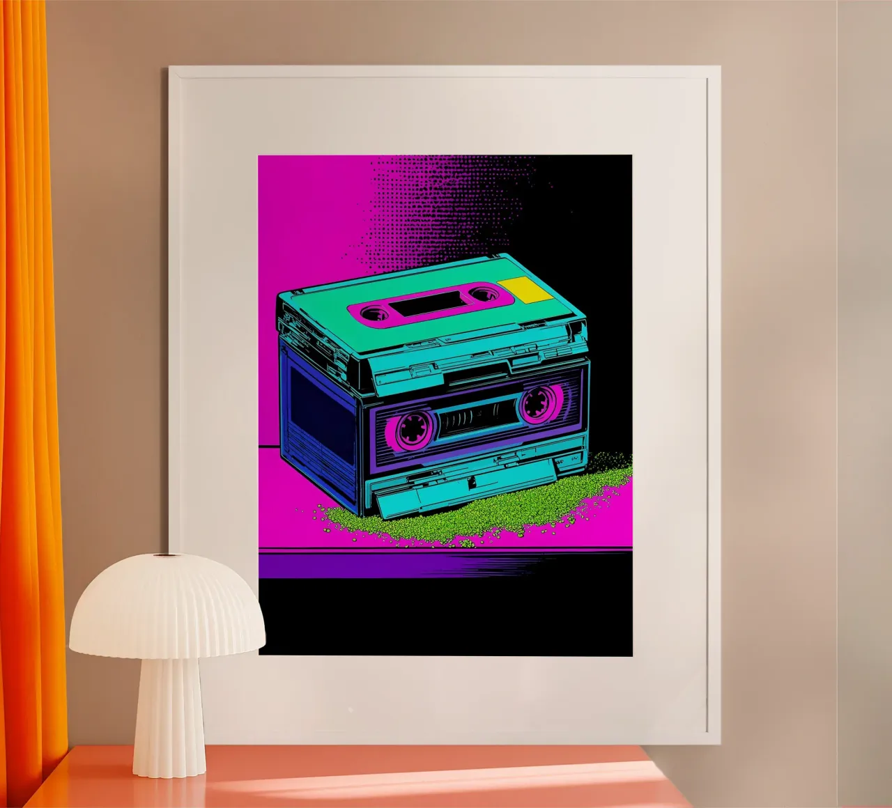 Nastro a cassetta - Pop Art carta hahnemühle da ColorCrash Gallery