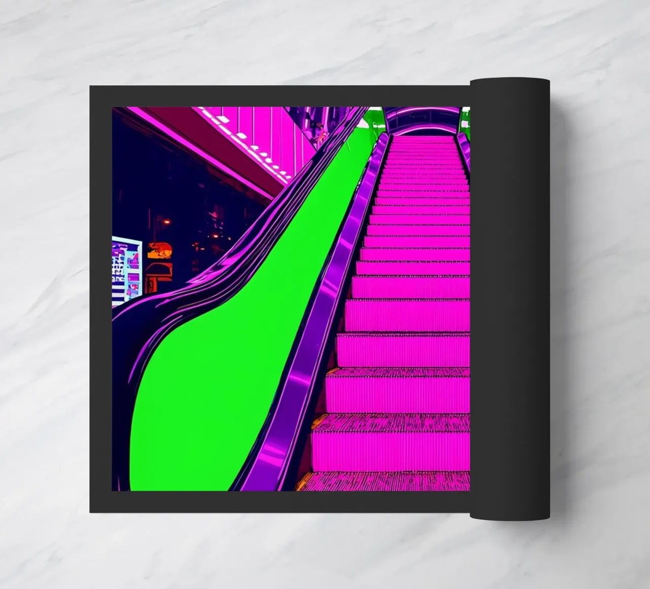 Scala mobile - Pop Art zerbino da ColorCrash Gallery