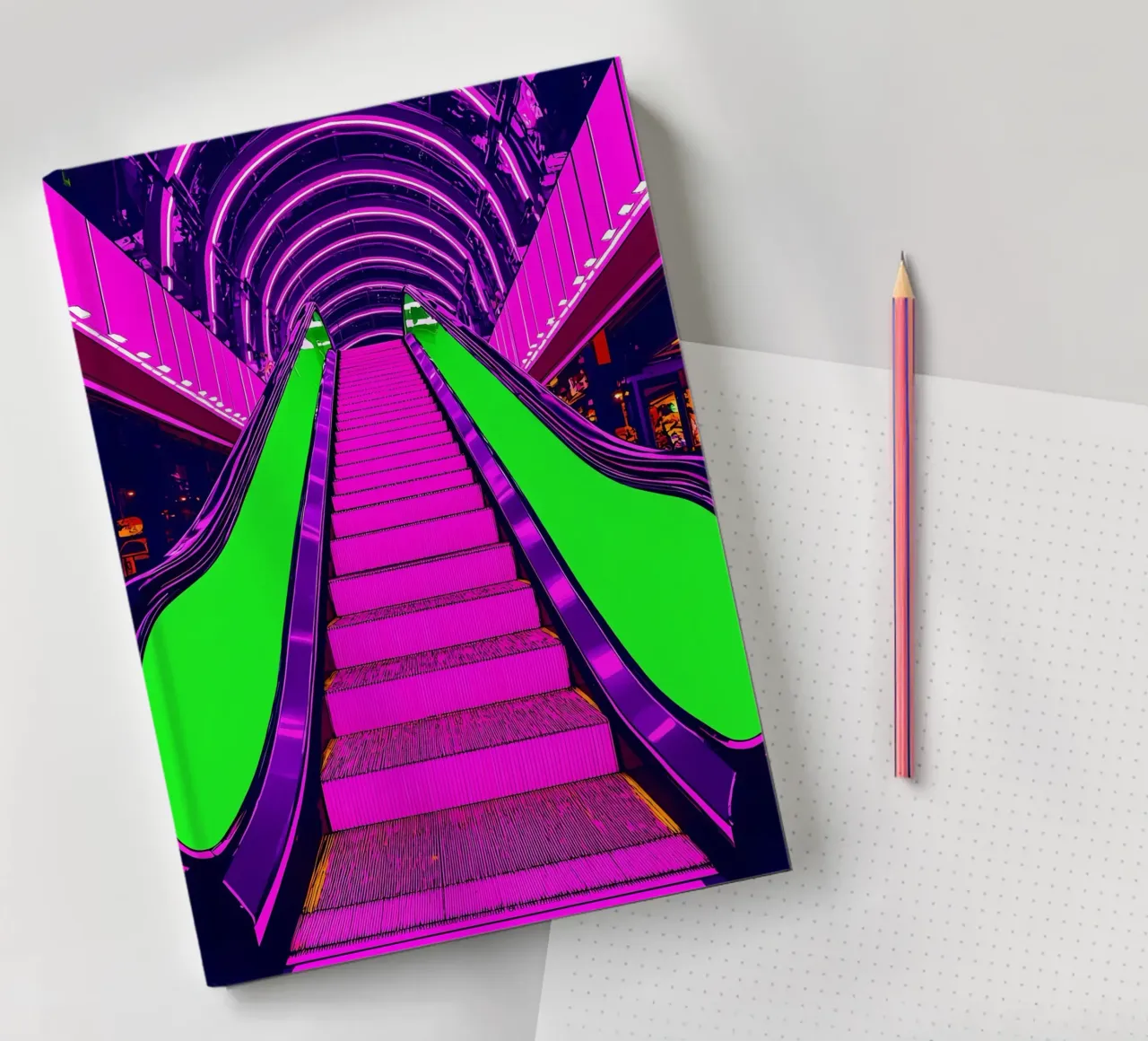 Scala mobile - Pop Art diario da ColorCrash Gallery