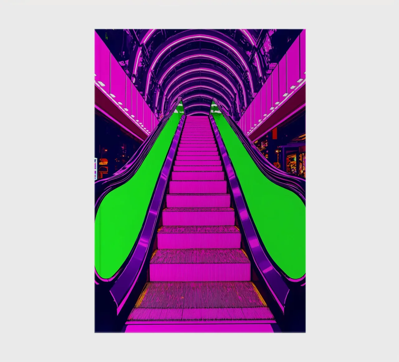 Scala mobile - Pop Art diario da ColorCrash Gallery