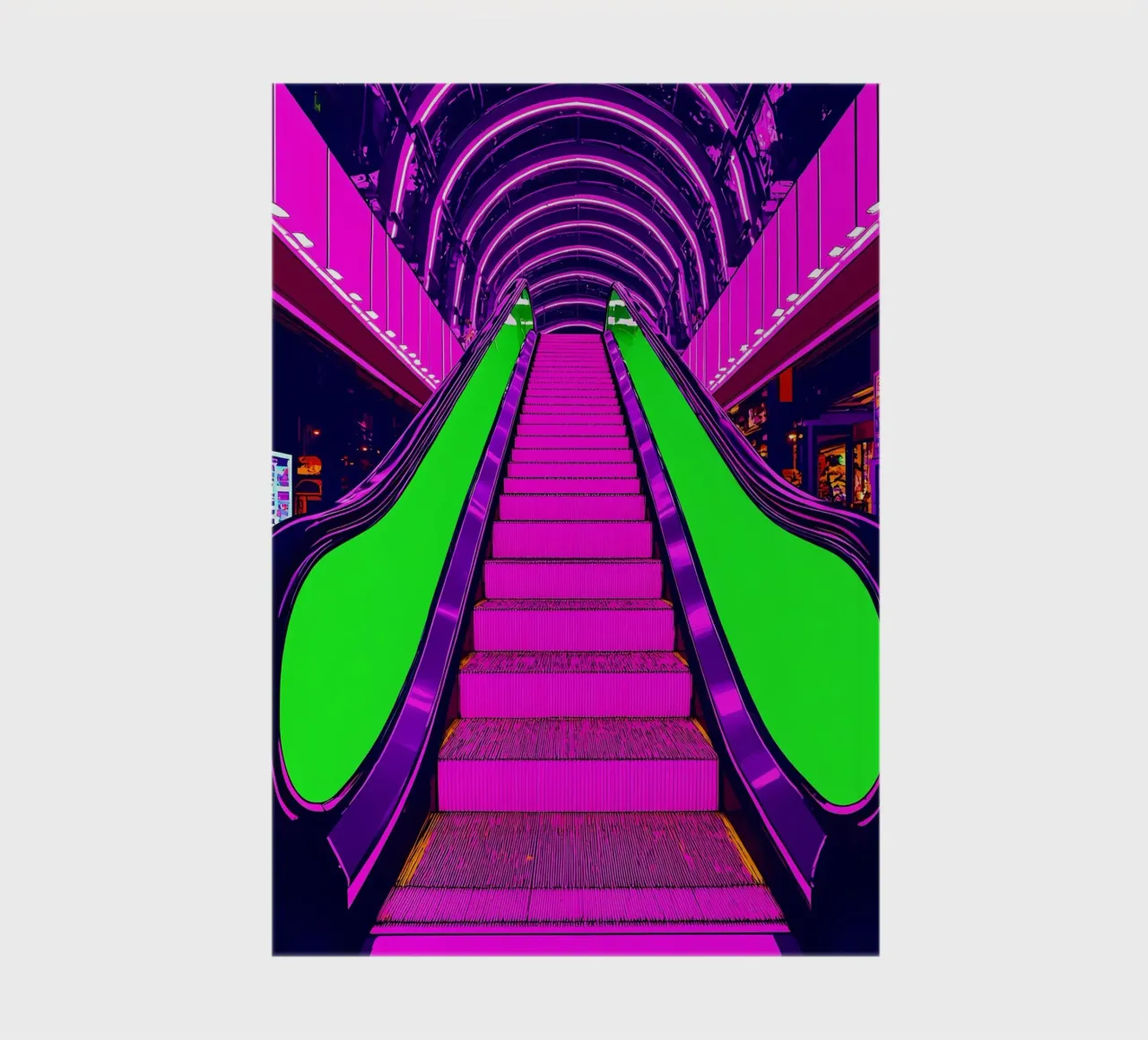 Scala mobile - Pop Art diario da ColorCrash Gallery